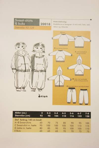 Bilde av Onion 20018 - hettegenser/-hettejakke, sweatshirts, bukse