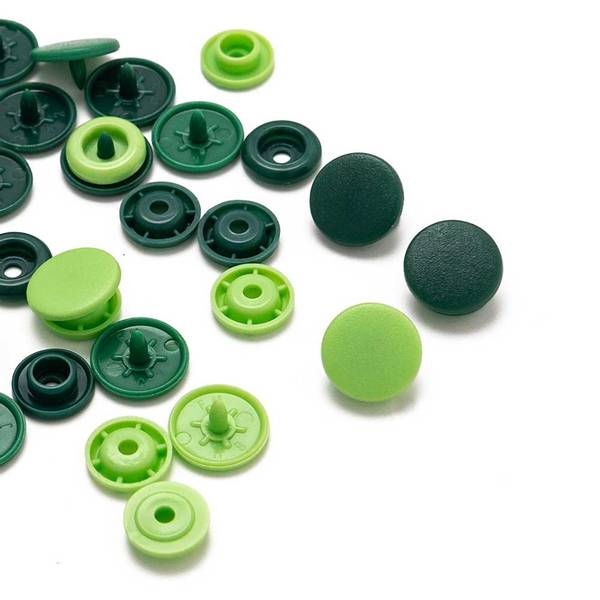 Bilde av Prym Love Plasttrykknapper 12,4 mm - grønne