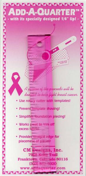 Bilde av Linjal - Add a Quarter - liten, 6 inch