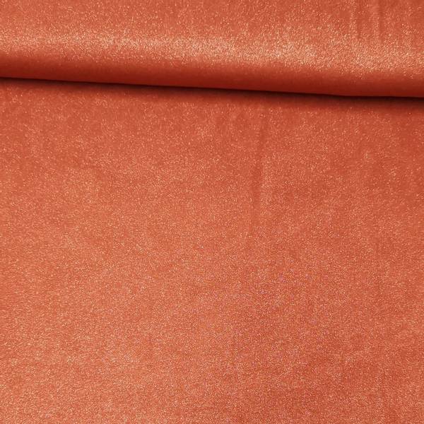 Bilde av Viskosejersey - sølvglitter - terracotta