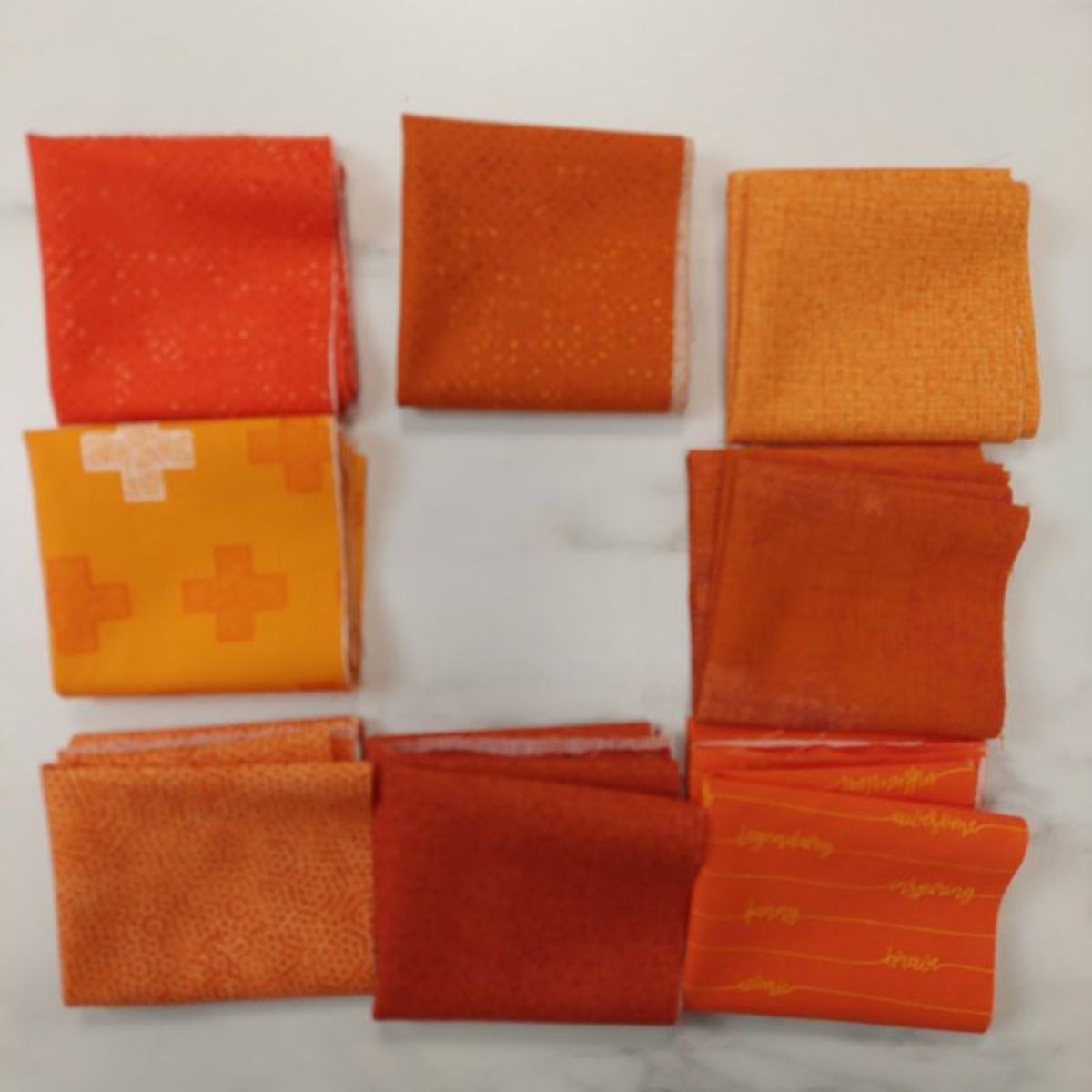 Happy Minis - oransje palett