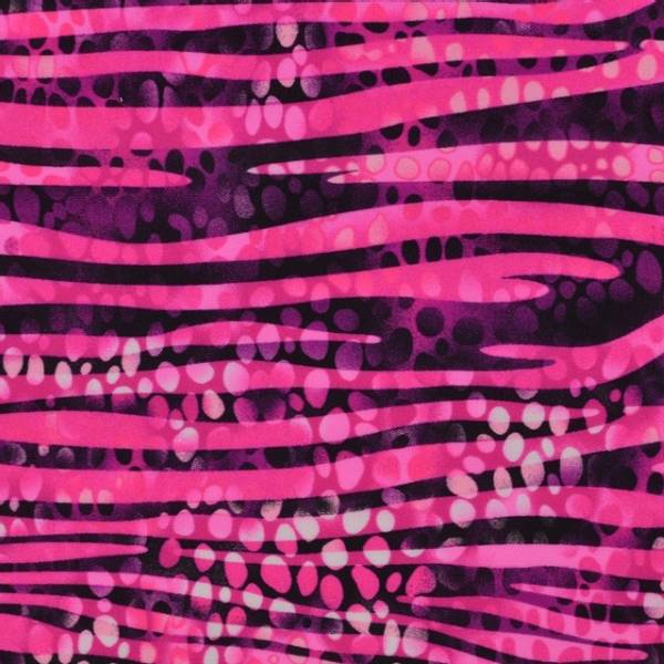 Bilde av Sport & Bad - lycra, sterk rosa prikkete dyreprint