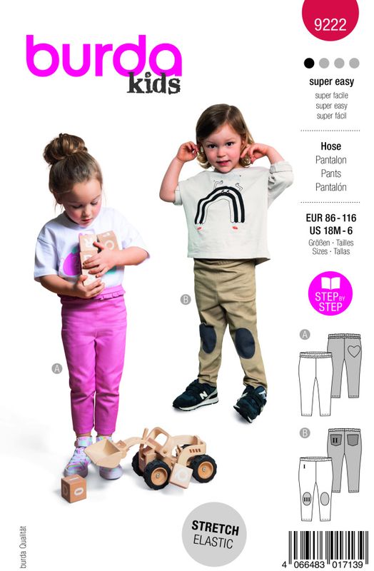 9222 - Burda - Bukse