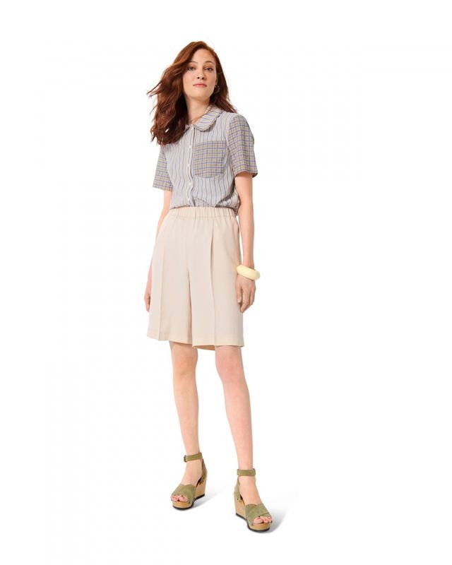 6008 - Burda - lang bukse, bermuda, shorts