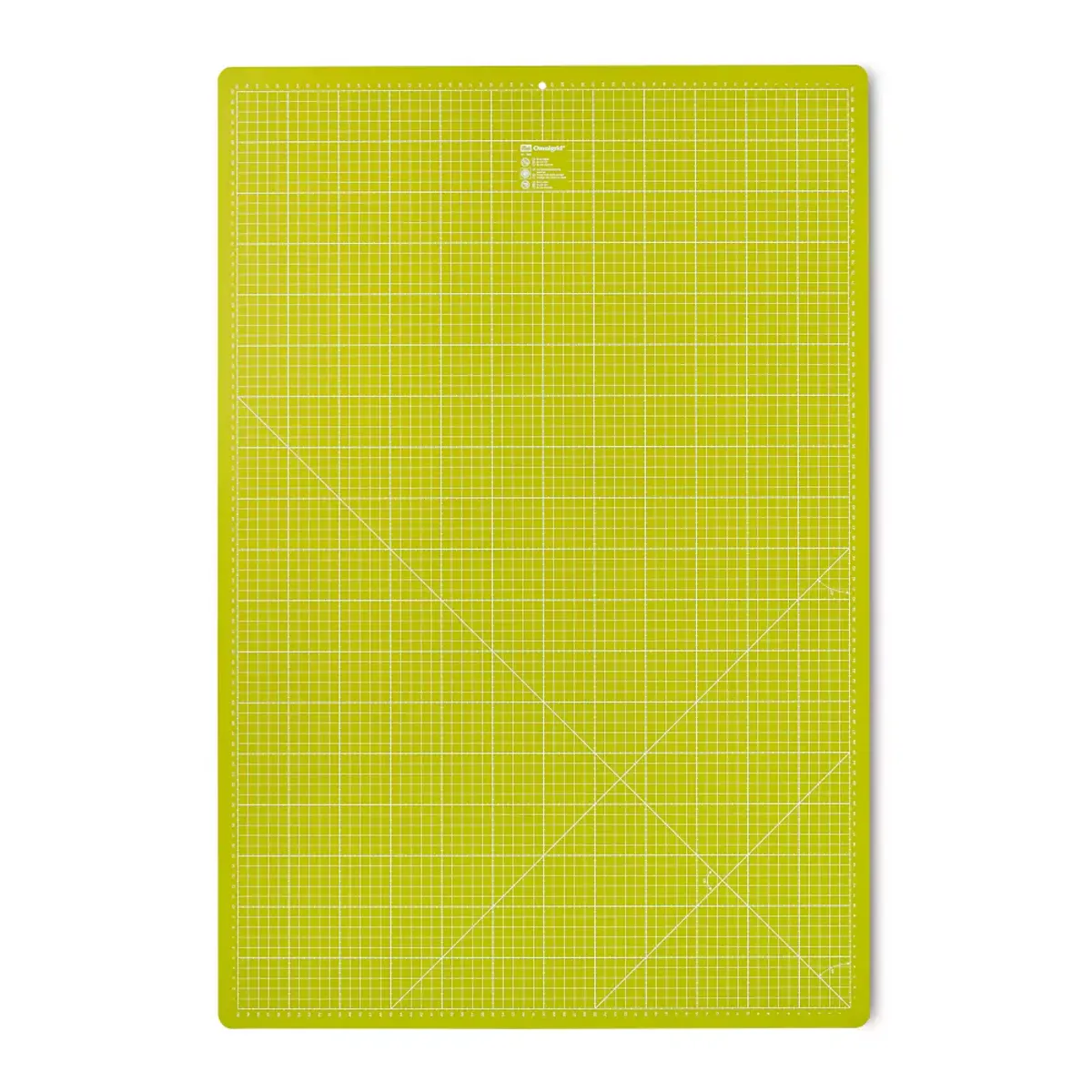 Skjærematte - kuttematte 60x90 cm, lime