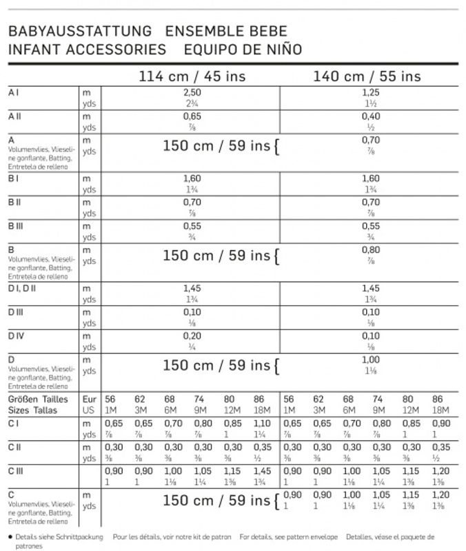 9479 - Burda - Baby tilbehør