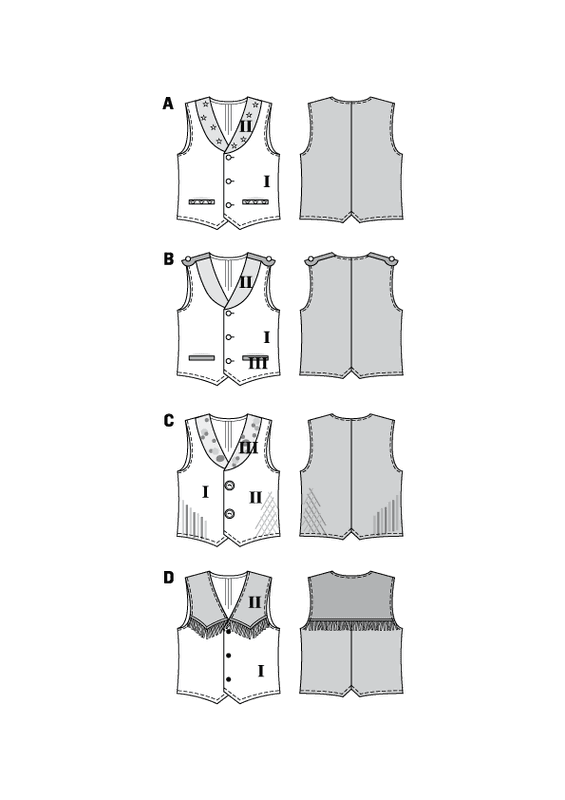 2434 - Burda - kostymer, vest