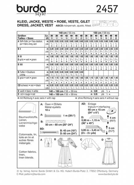 Bilde av 2457 - Burda - kostymer, karneval