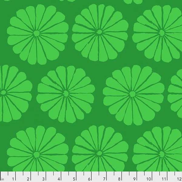 Bilde av Kaffe Fassett Collective - 10 cm blomst, grønn