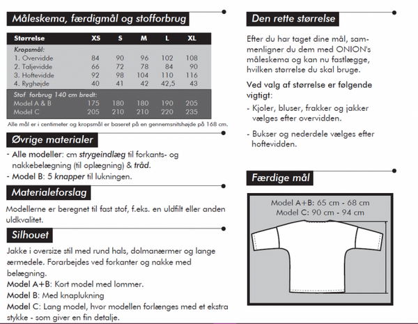 Bilde av Onion 1050 - jakke med dolmanermer