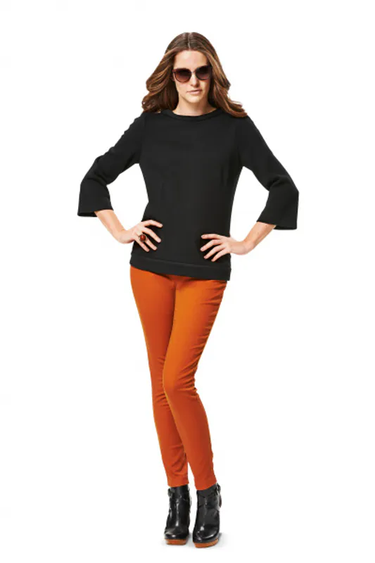 7031 - Burda - Kjole & Shirt