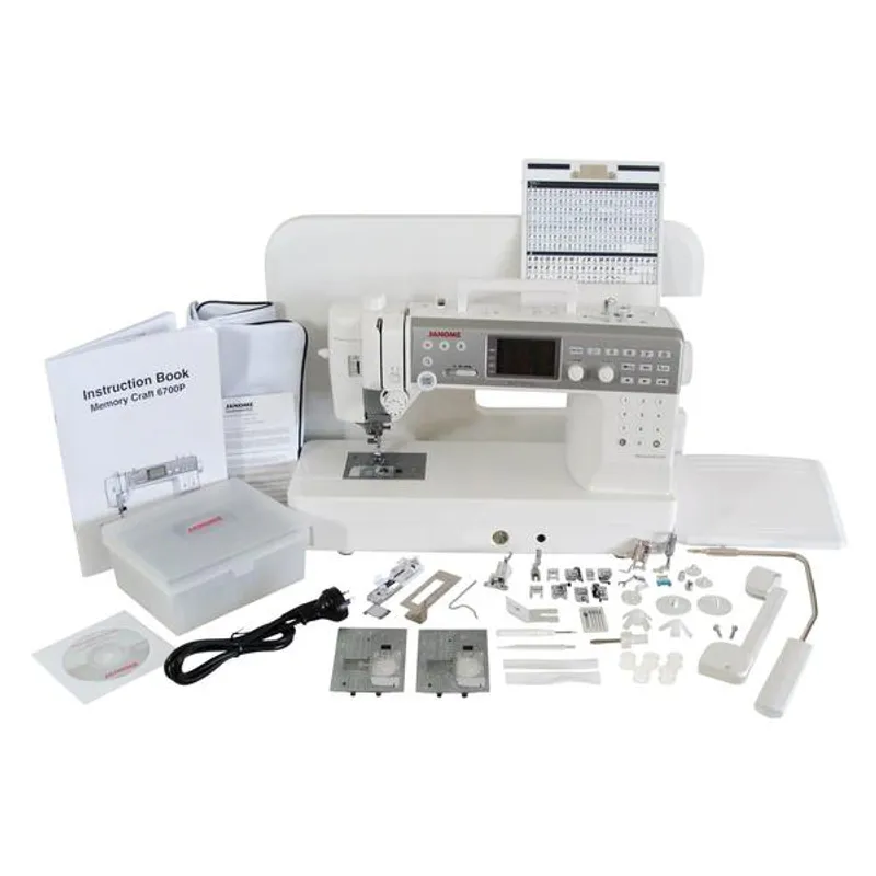 Utstillingsmaskin! Janome MC 6700P symaskin