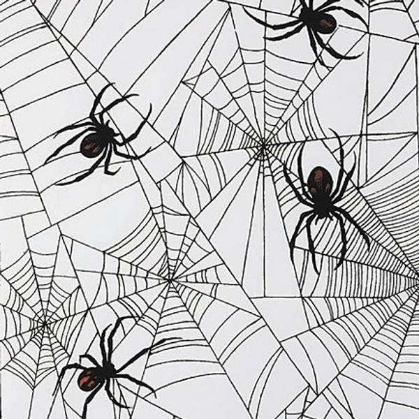 Bilde av Tangled Web - 6 cm edderkopp på offwhite