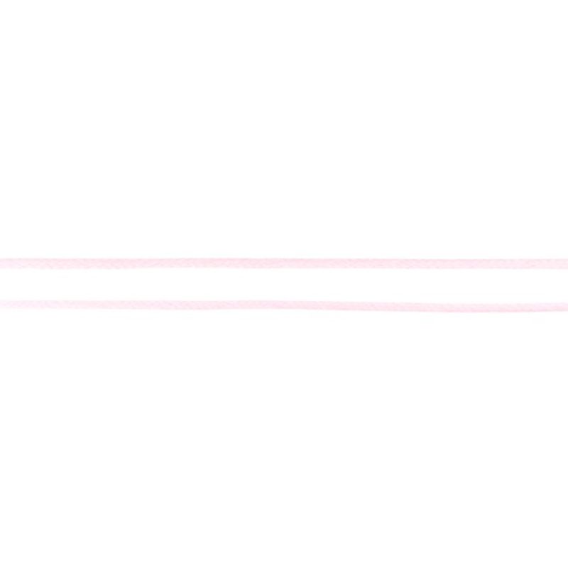 Snor, rund, 3 mm - rosa