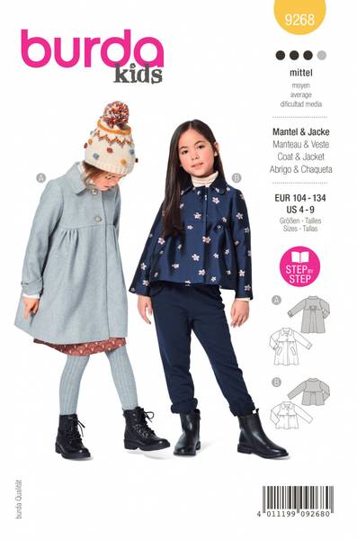 Bilde av 9268 - Burda - jakke