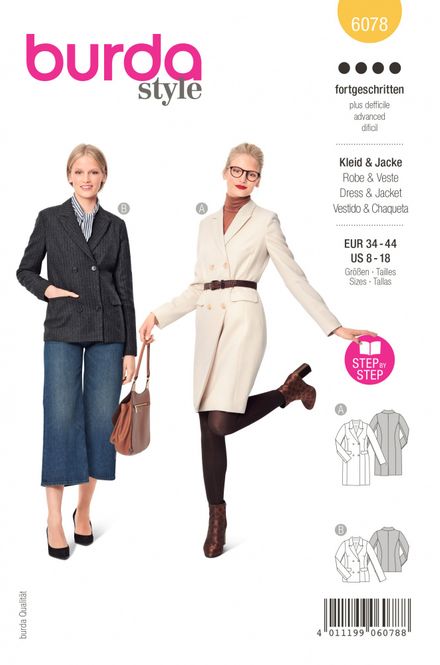 Hovedbilde 6078 - Burda - jakke