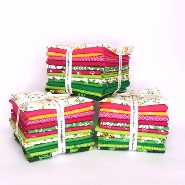 Bilde av Jungle Paradise - Stoffpakke, 30x55 cm, 13 st.