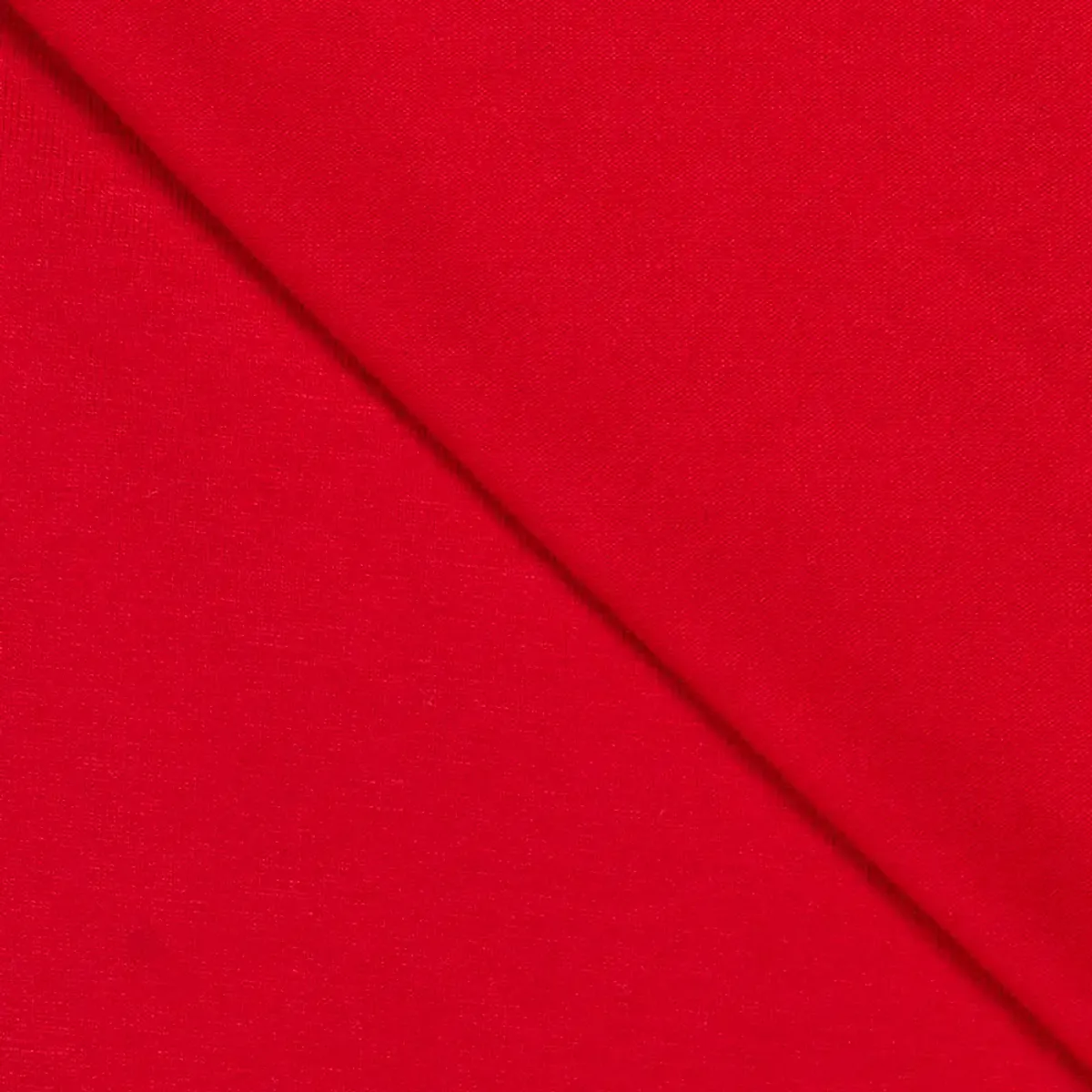 Heavy viskosejersey, rød
