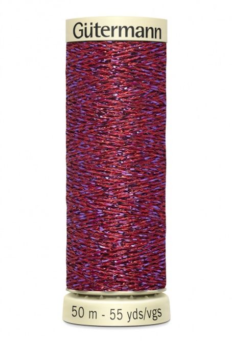 Hovedbilde Metallictråd, fv. 247 pink, Gütermann, 50m