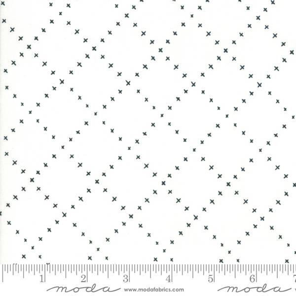 Bilde av Farm Charm - 2 mm diagonale kryss på offwhite