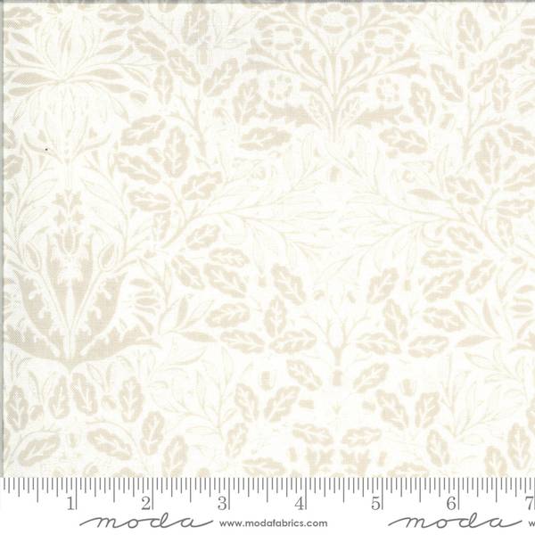 Bilde av Dover - 15 mm beige bladmønster på lys sand