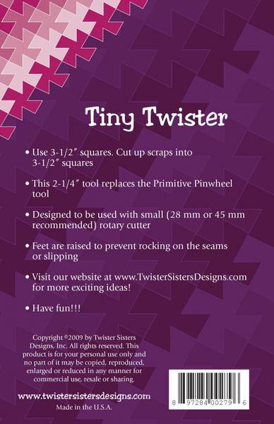 Bilde av Tiny Twister linjal for 3 1/2