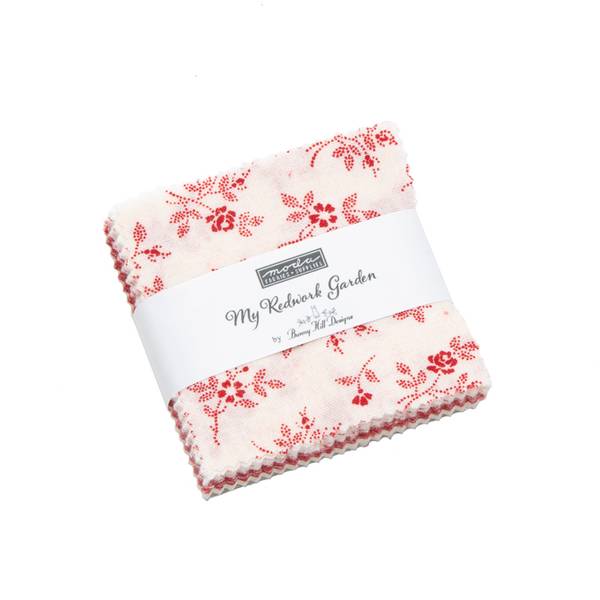 Bilde av Mini Charm - My Redwork Garden