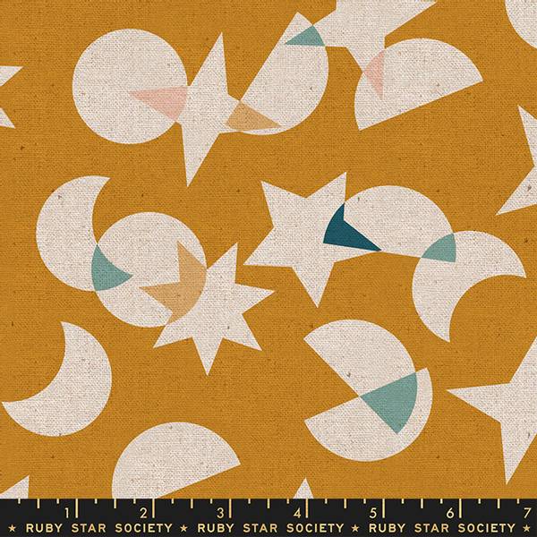 Bilde av Stellar Canvas - Kanvas okergul med 4 cm motiver