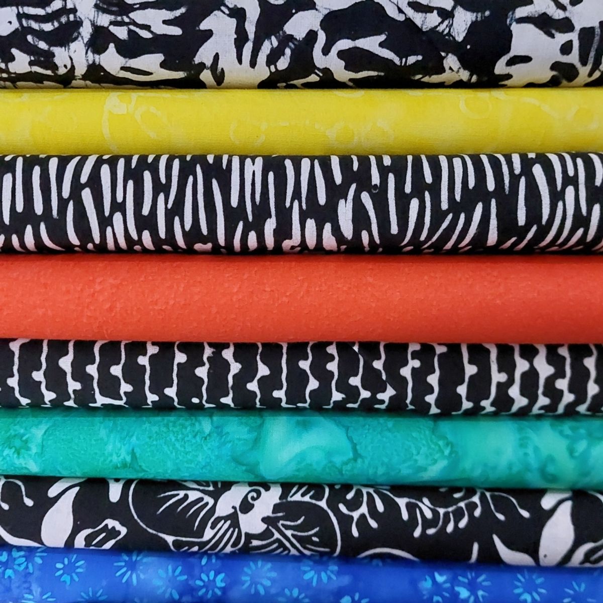 Happy Minis - batikk, pop & print