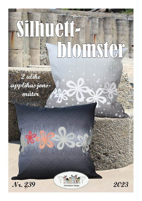 Hovedbilde AnnAKa 239 - Silhuett-blomstrer - puter
