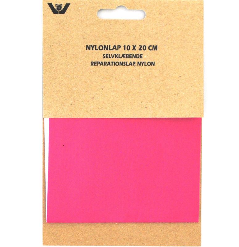 Reparaturlapp - selvklebende - sterk rosa