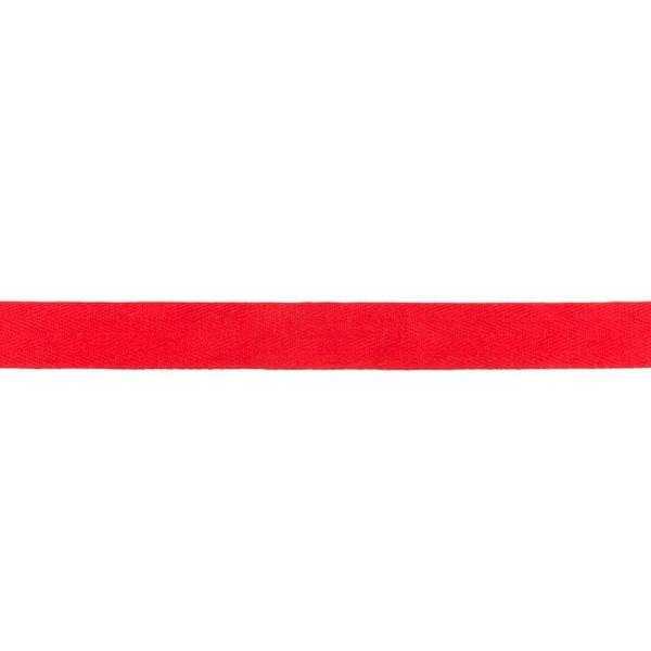 Bilde av Bendelbånd, twill tape - 25 mm - rød