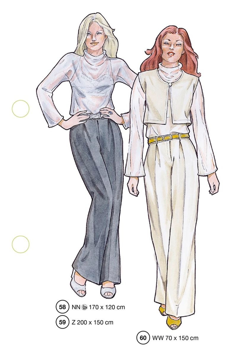 Lutterloh - nr. 36 - Classic 6 - pluss size mønster