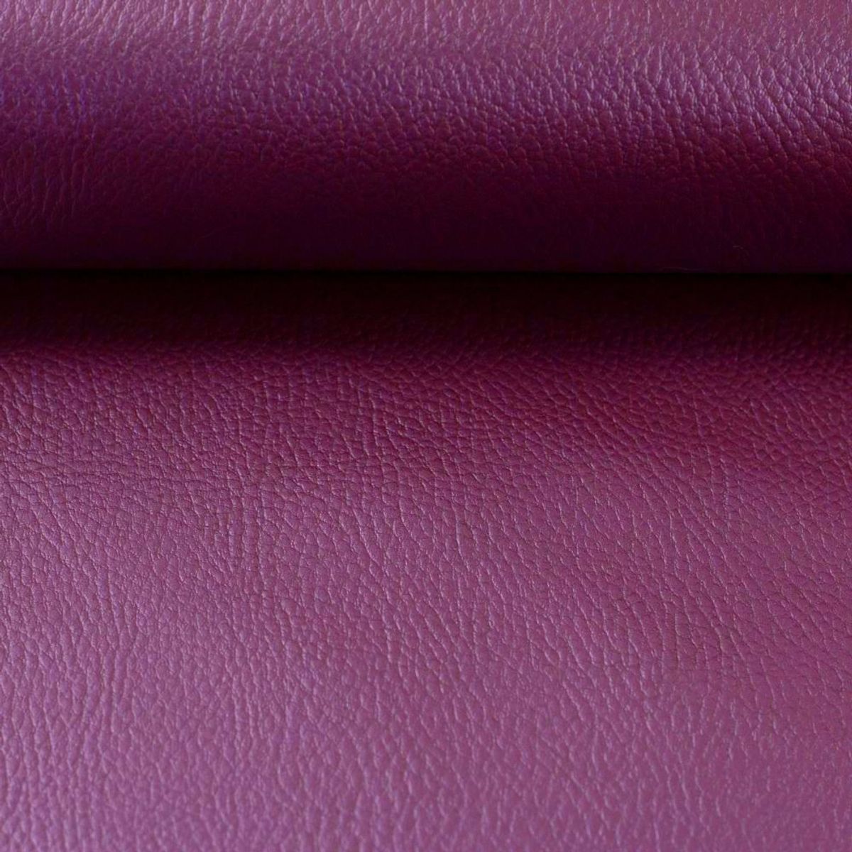 Imitert skinn - vinrød metallic