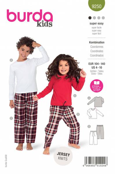 Bilde av 9250 - Burda - pyjamas