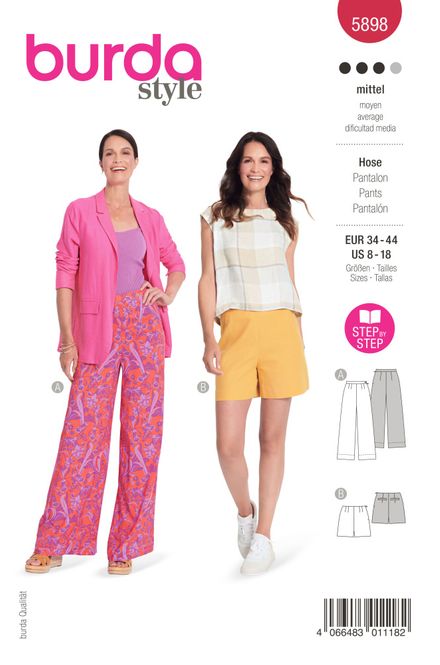 Hovedbilde 5898 - Burda - Bukse & shorts