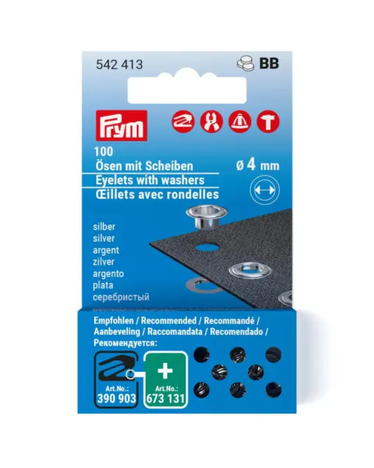 Hovedbilde Maljer - 4 mm, sølv - refill