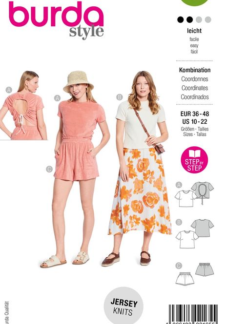 Hovedbilde 5645 - Burda - shorts og topp
