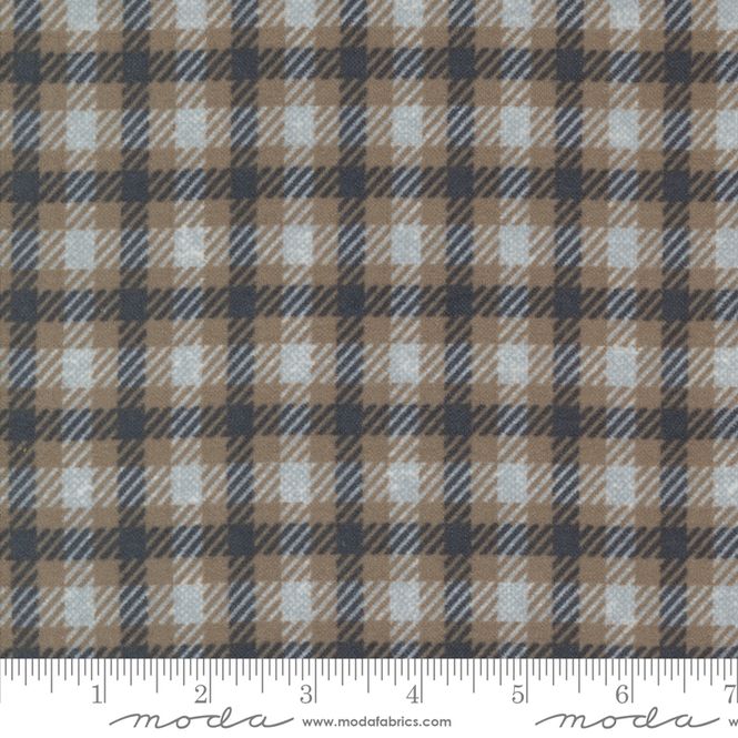 Hovedbilde Farmhouse Flannel - brun skotskrutete