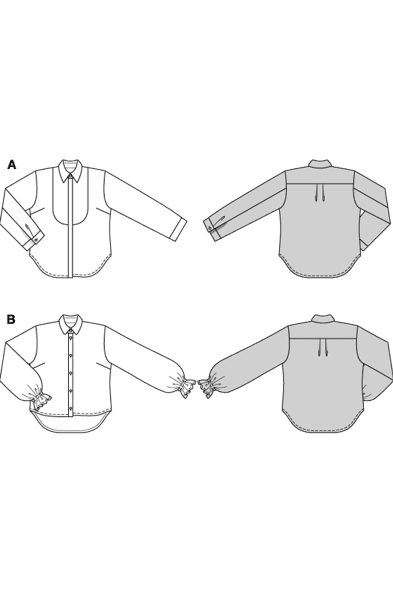 5700 - Burda - skjorte