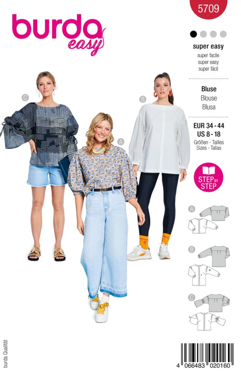 5709 - Burda - bluse