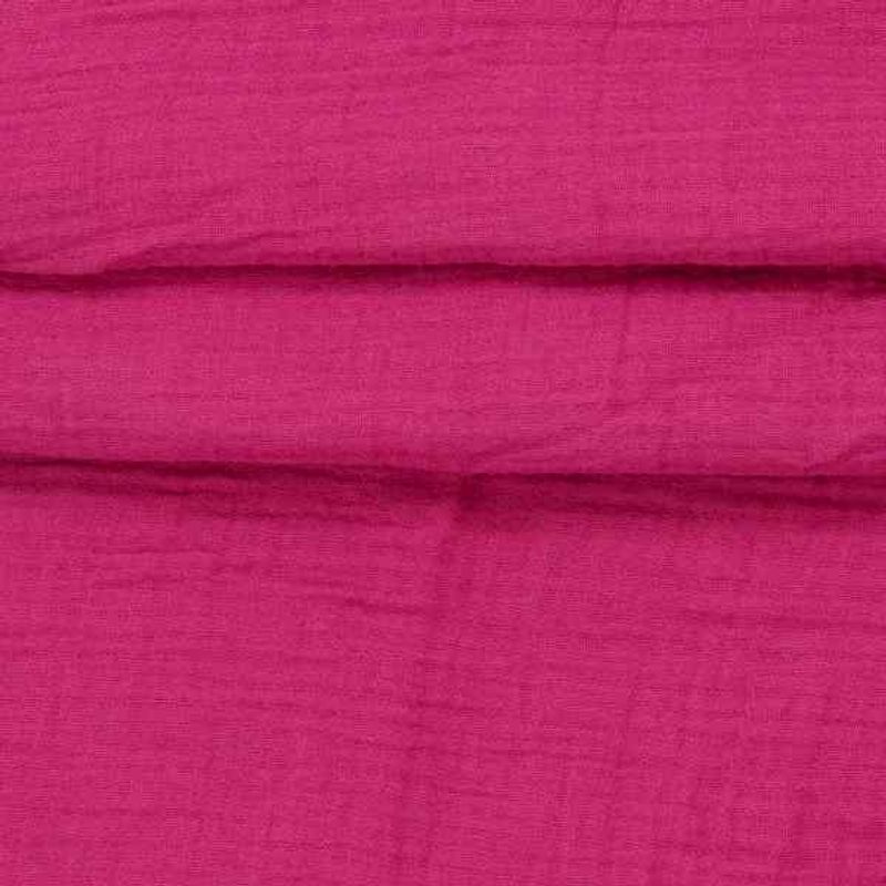 Musselin - sterk rosa, 140 cm