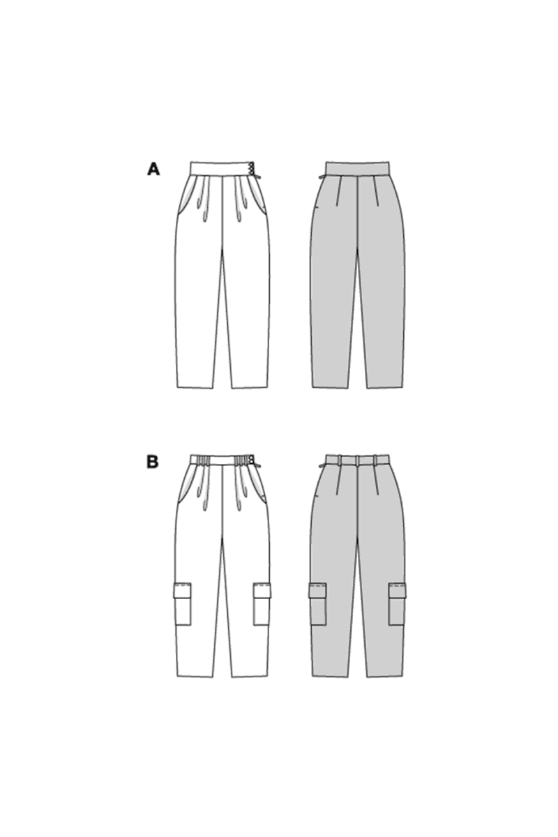 5699 - Burda - bukse