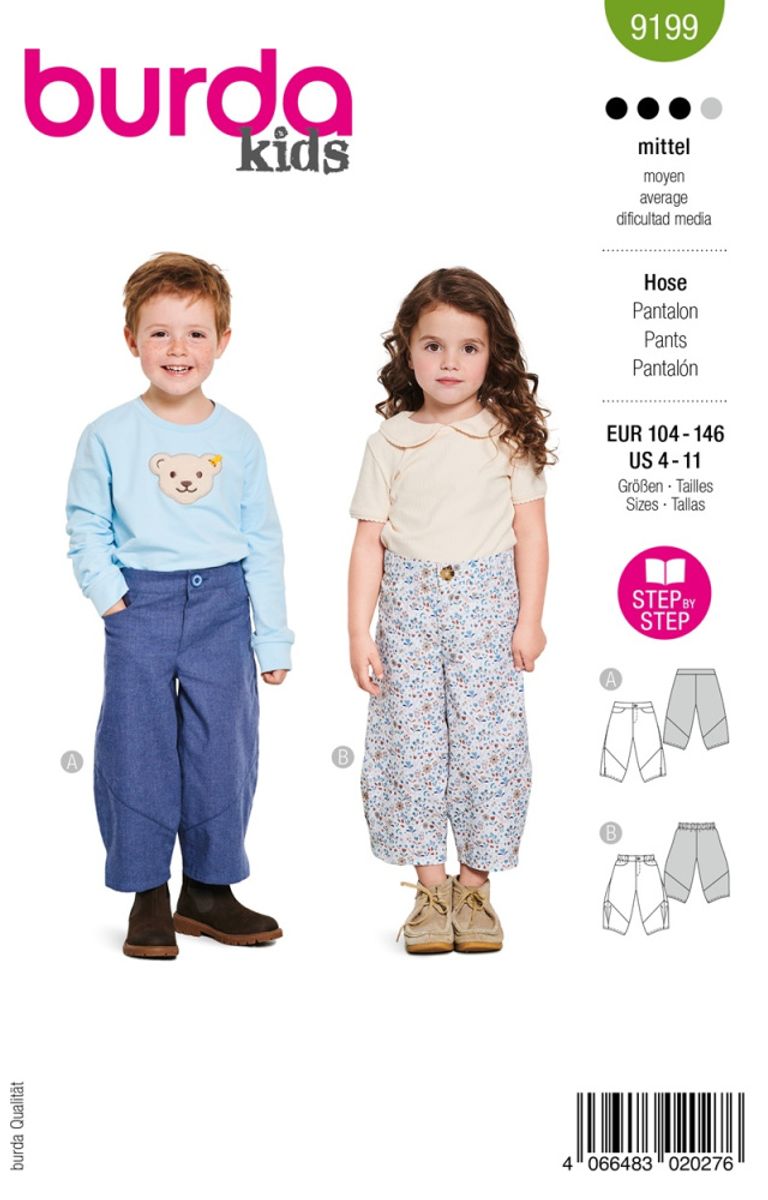 9199 - Burda - bukse