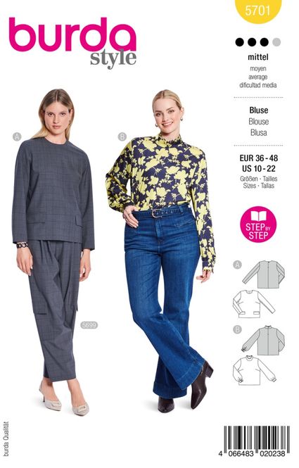 Hovedbilde 5701 - Burda - bluse