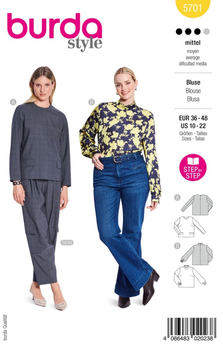5701 - Burda - bluse