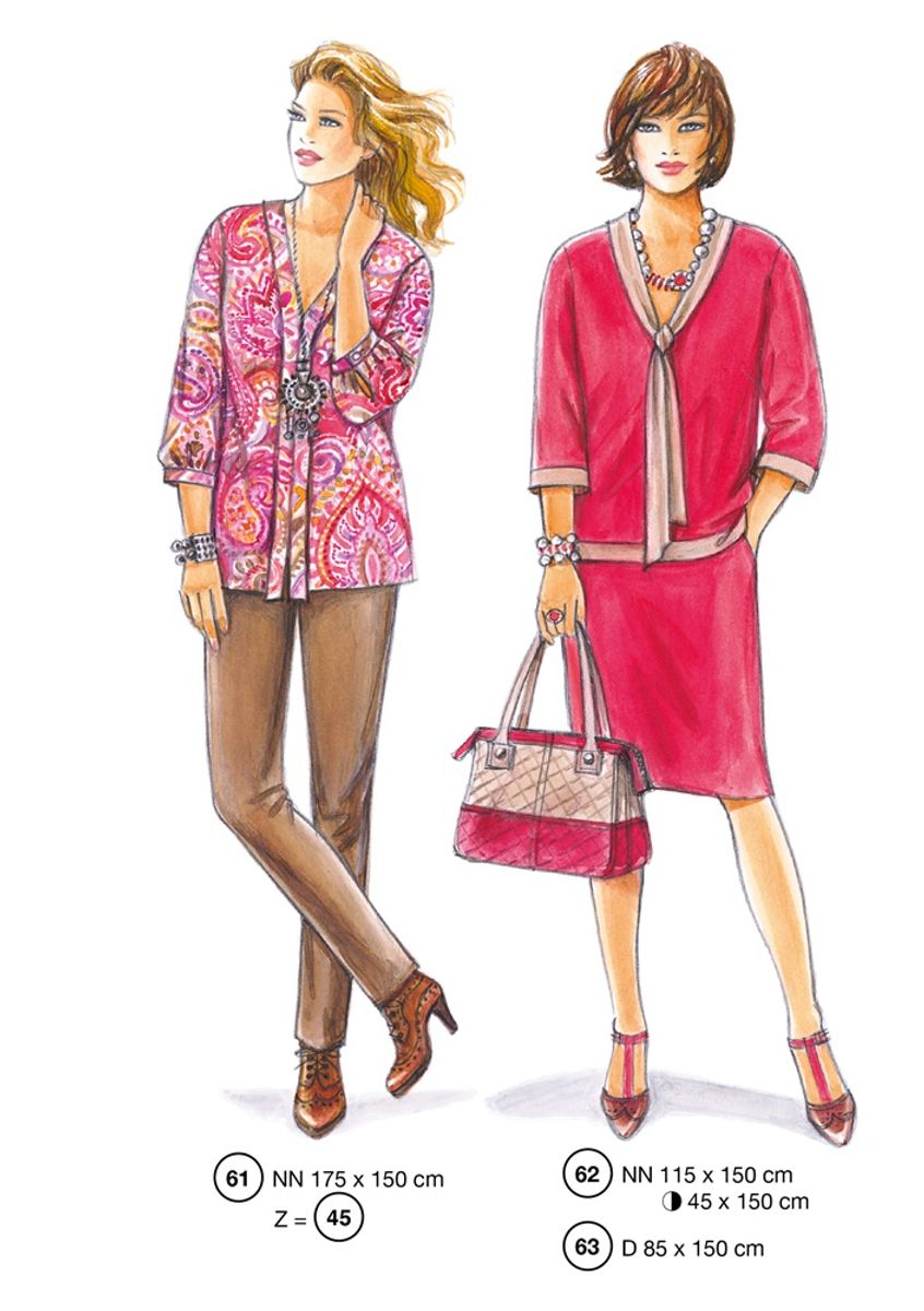 Lutterloh - nr. 36 - Classic 6 - pluss size mønster