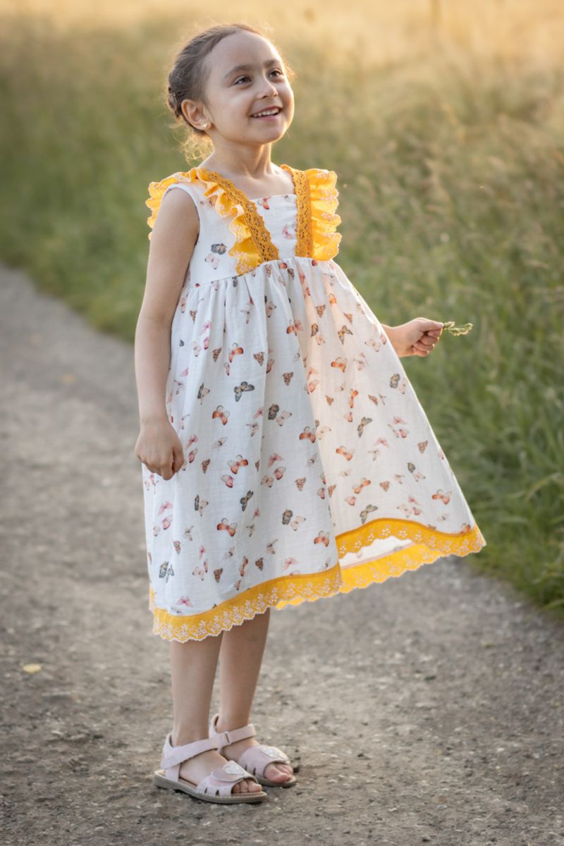 Musselin - sommerfugler