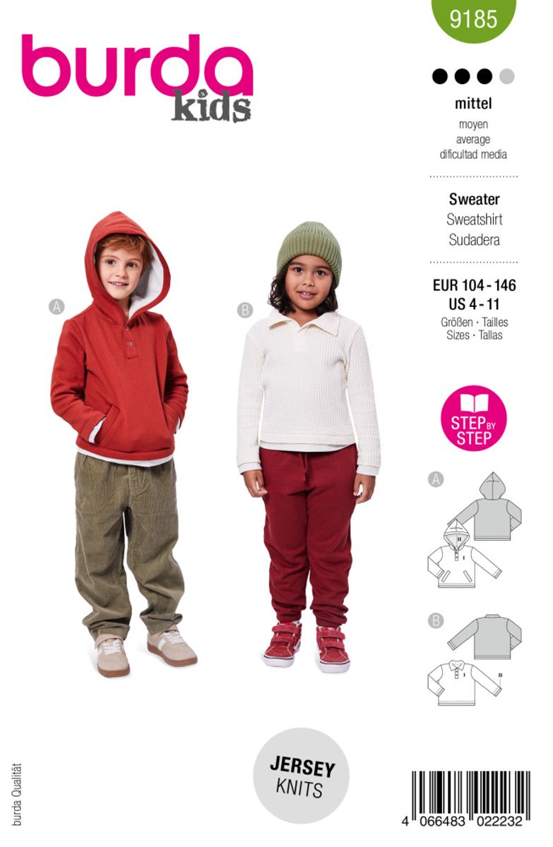 9185 - Burda - genser