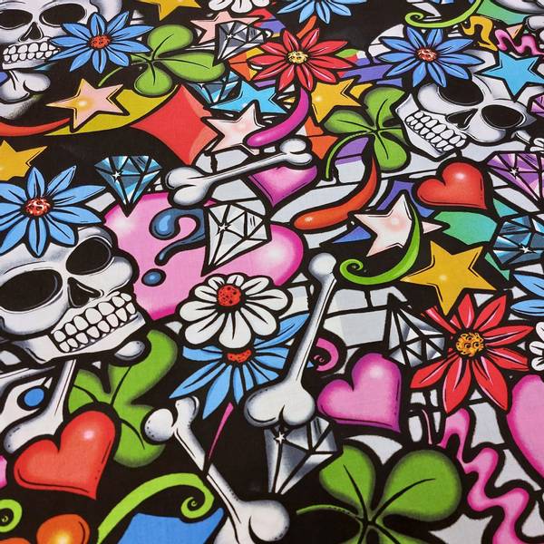 Bilde av Street Skull - hodeskalle graffitti